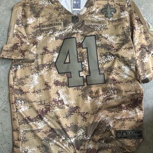 NFL New Orleans Saints Desert Camo #41 Jersey